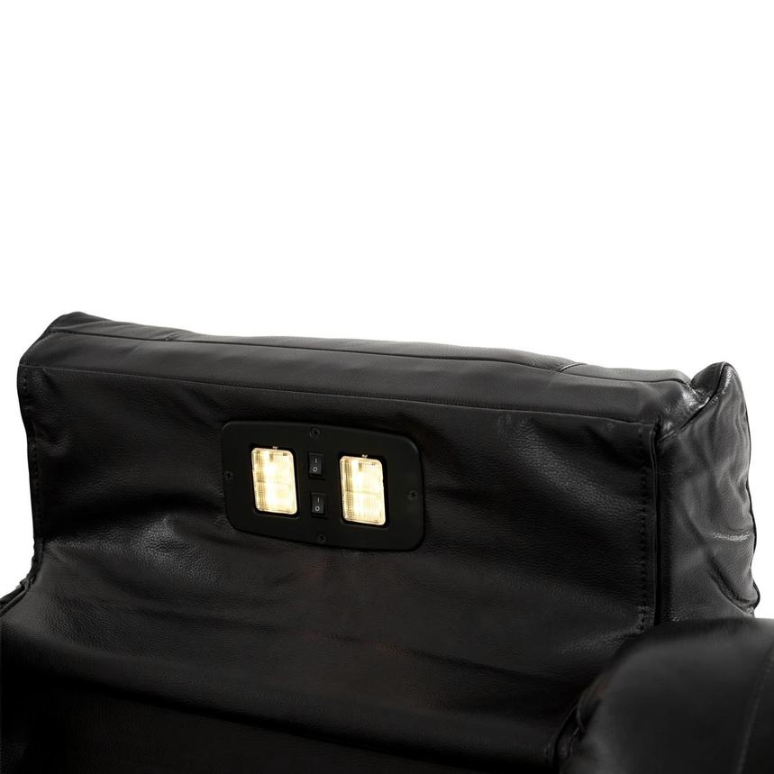 Gio Black Leather Power Reclining Sofa alternate image, 10 of 18 images.