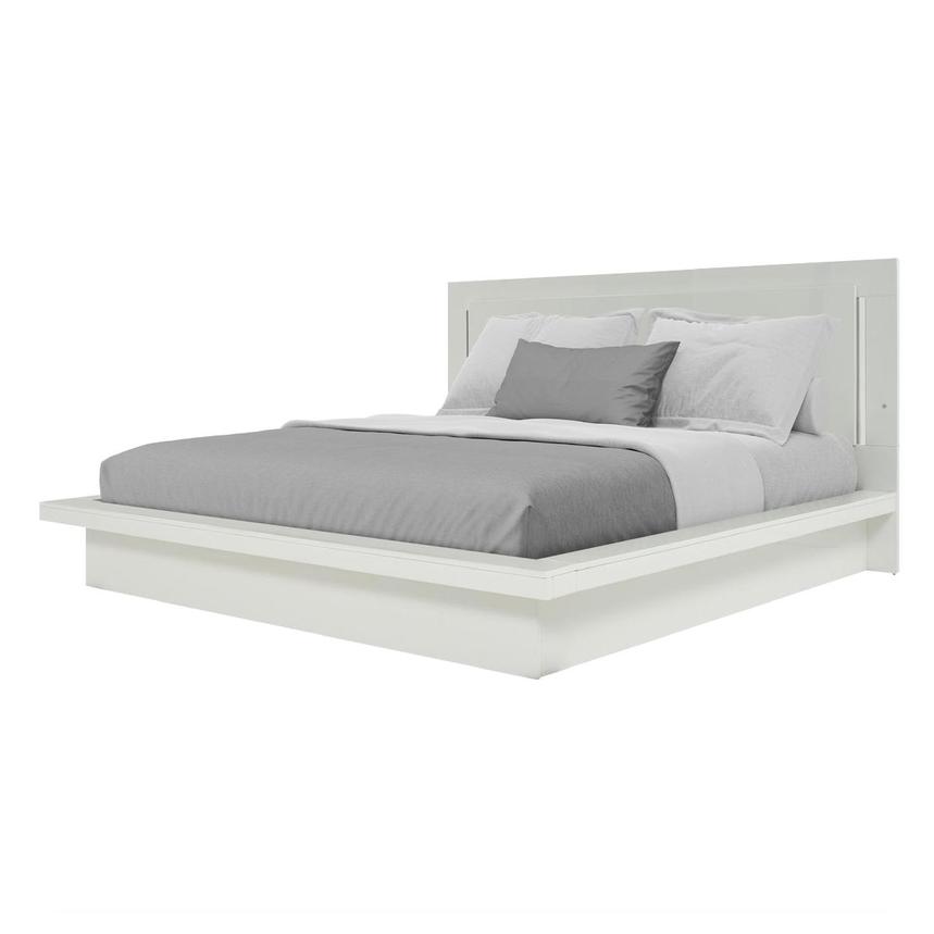 Moonstone Queen Platform Bed  main image, 1 of 6 images.