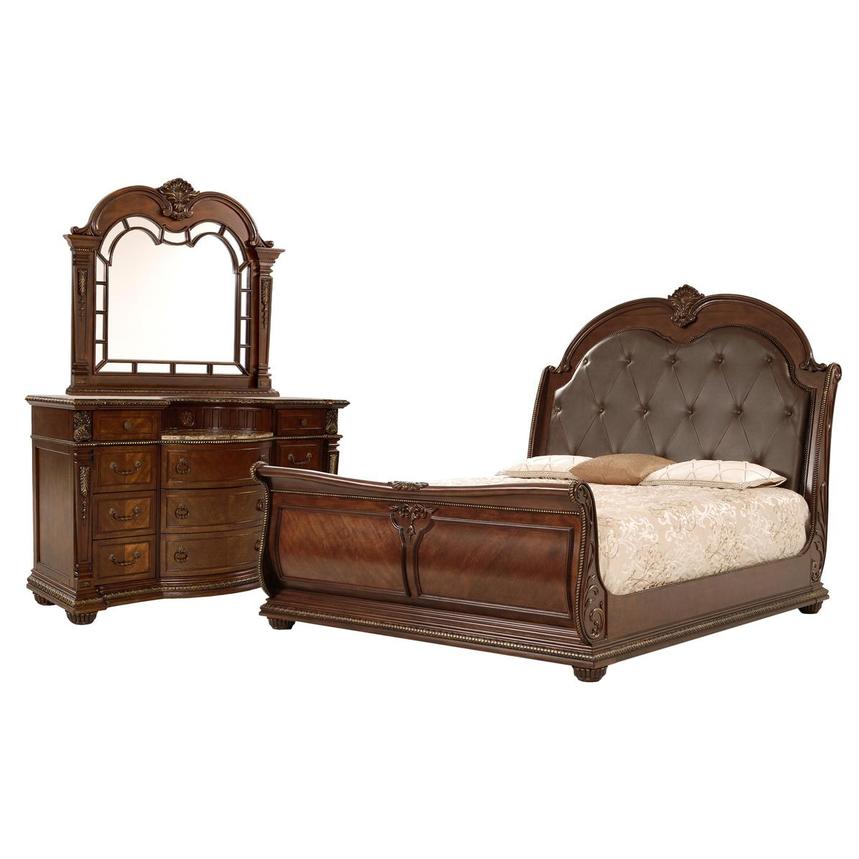 Coventry Tobacco 3-Piece Queen Bedroom Set main image, 1 of 5 images.