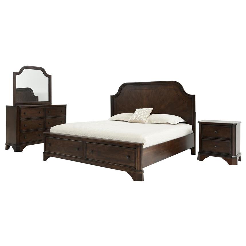 Mark 4Piece Queen Bedroom Set El Dorado Furniture