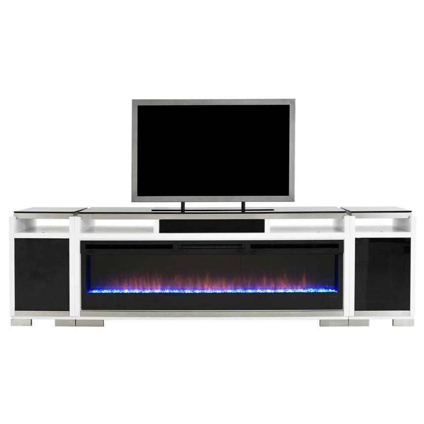 Teire Electric Fireplace w/Cabinets  main image, 1 of 17 images.