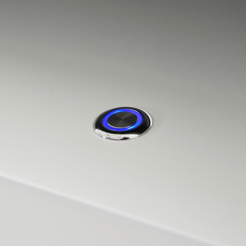 Teire White Electric Fireplace w/Cabinets  alternate image, 7 of 15 images.