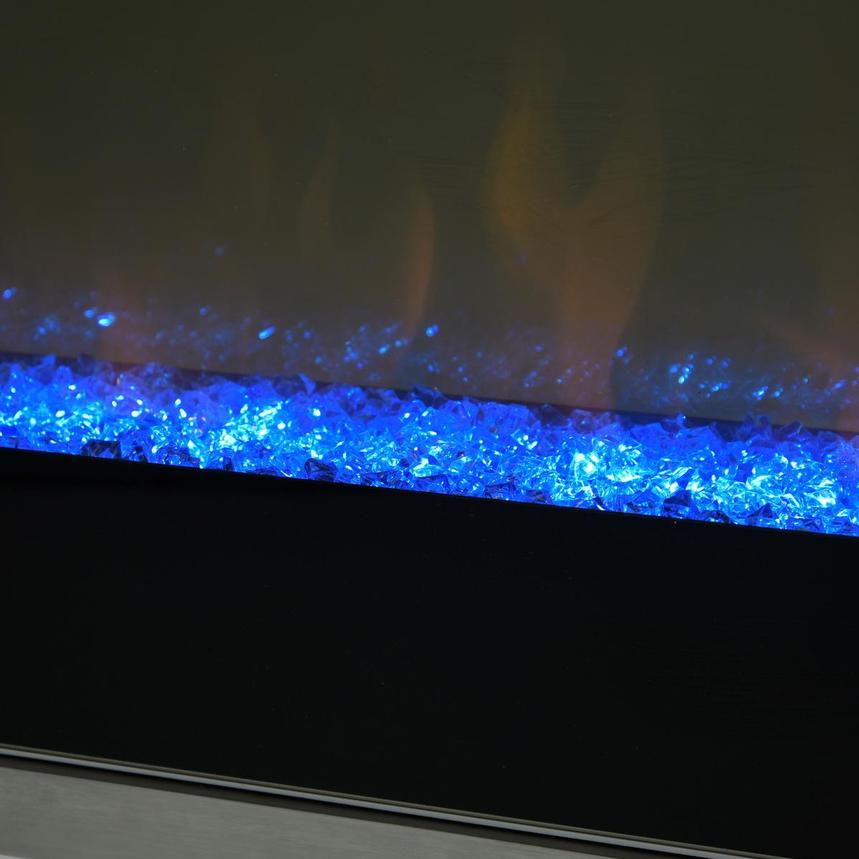 Teire White Electric Fireplace alternate image, 11 of 12 images.