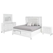 Stephanie White 4-Piece Queen Bedroom Set  main image, 1 of 6 images.