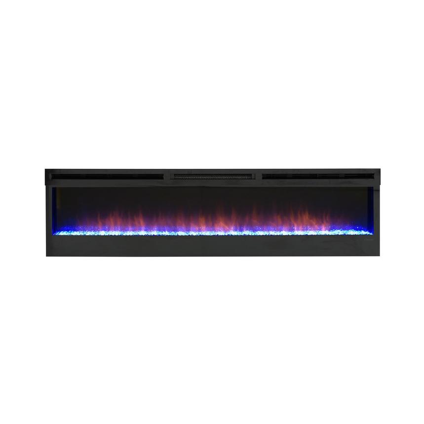 Teire Wall-Hanging Electric Fireplace w/Remote Control main image, 1 of 3 images.
