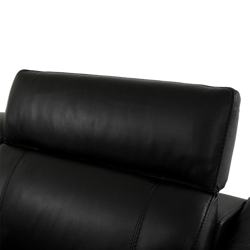 Austin Black Leather Power Reclining Sectional with 7PCS/3PWR  alternate image, 5 of 10 images.