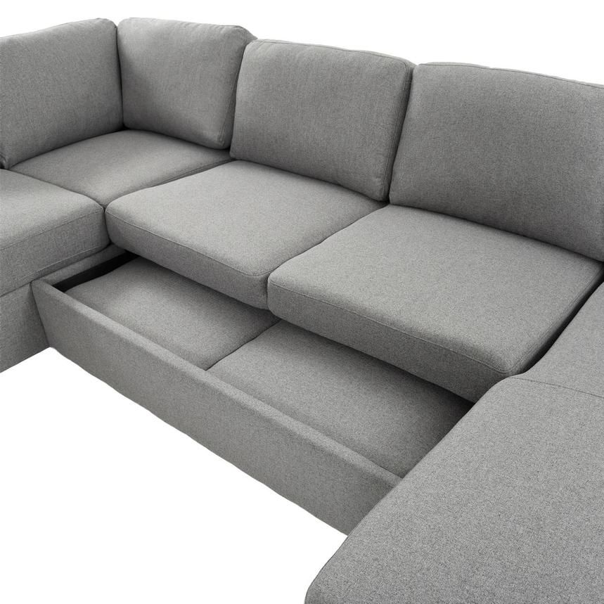 Vivian Sectional Sleeper Sofa w/Right Chaise  alternate image, 7 of 11 images.