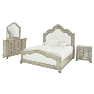 Granada Cream 4-Piece King Bedroom Set
