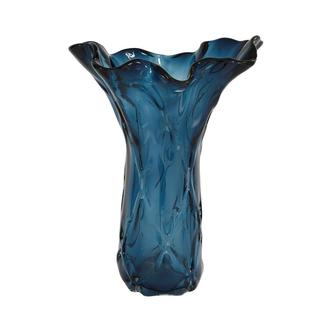 Mahle Blue Glass Vase