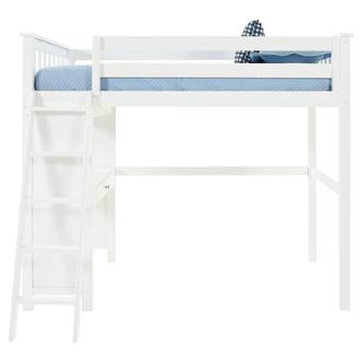 loft bed with benches and table