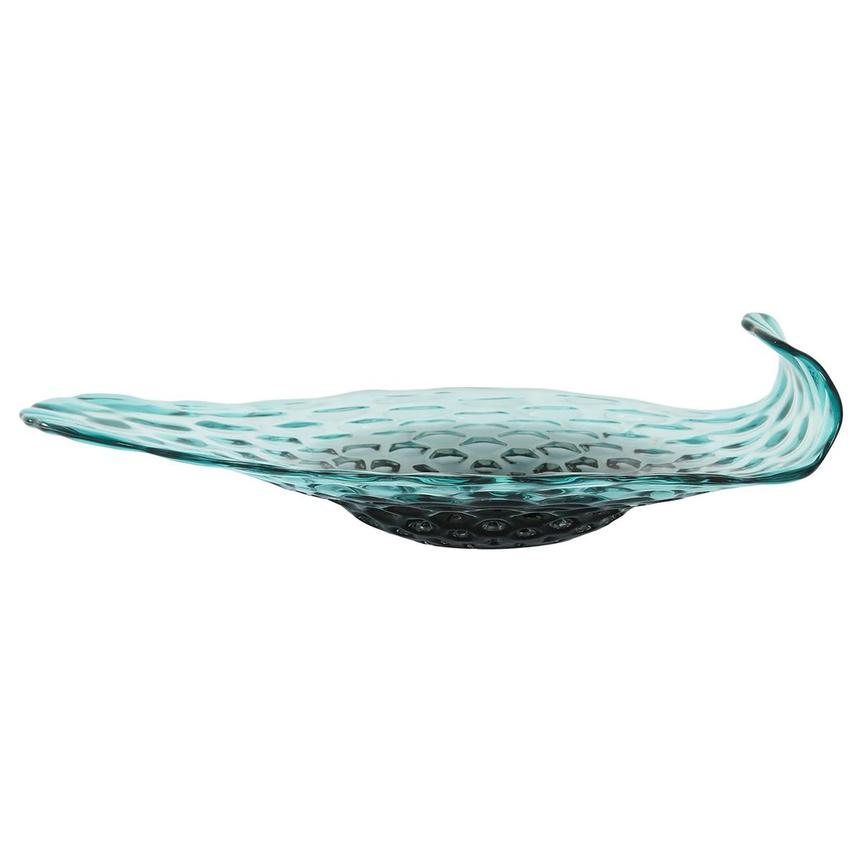 Tioga Blue Glass Bowl main image, 1 of 6 images.