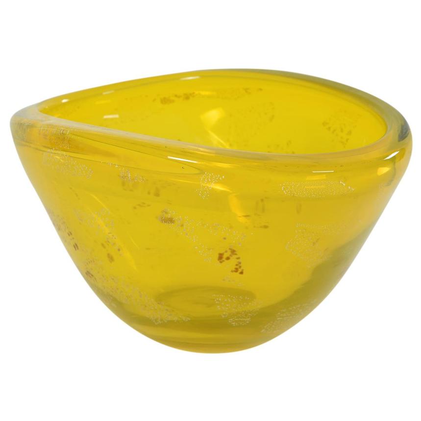 Euphoria Yellow Glass Bowl  alternate image, 2 of 5 images.