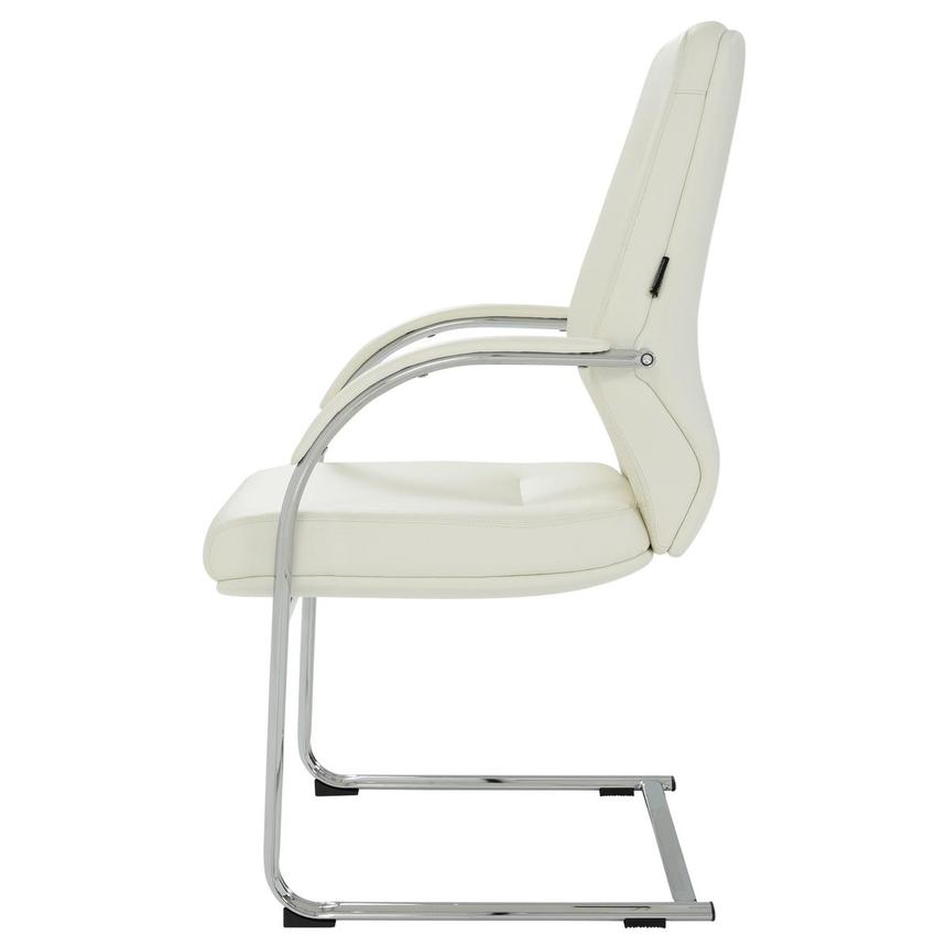 white guest chair