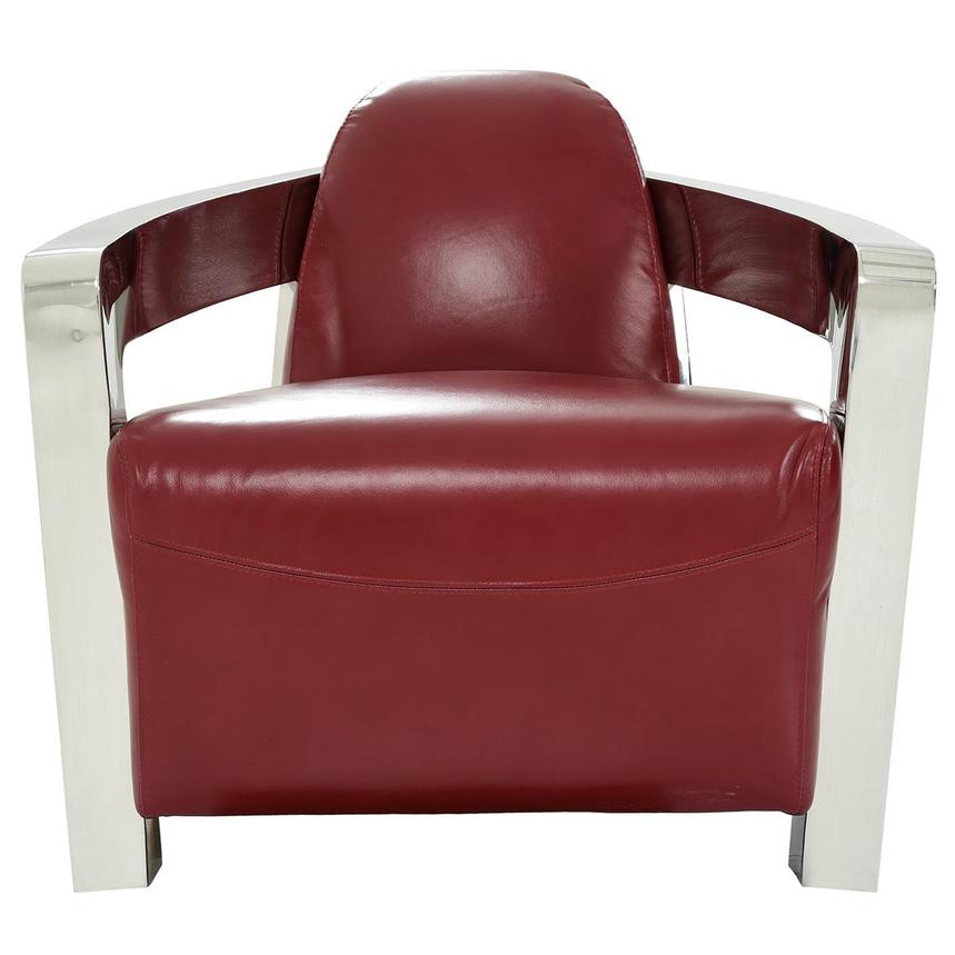Aviator II Red Accent Chair  alternate image, 3 of 8 images.