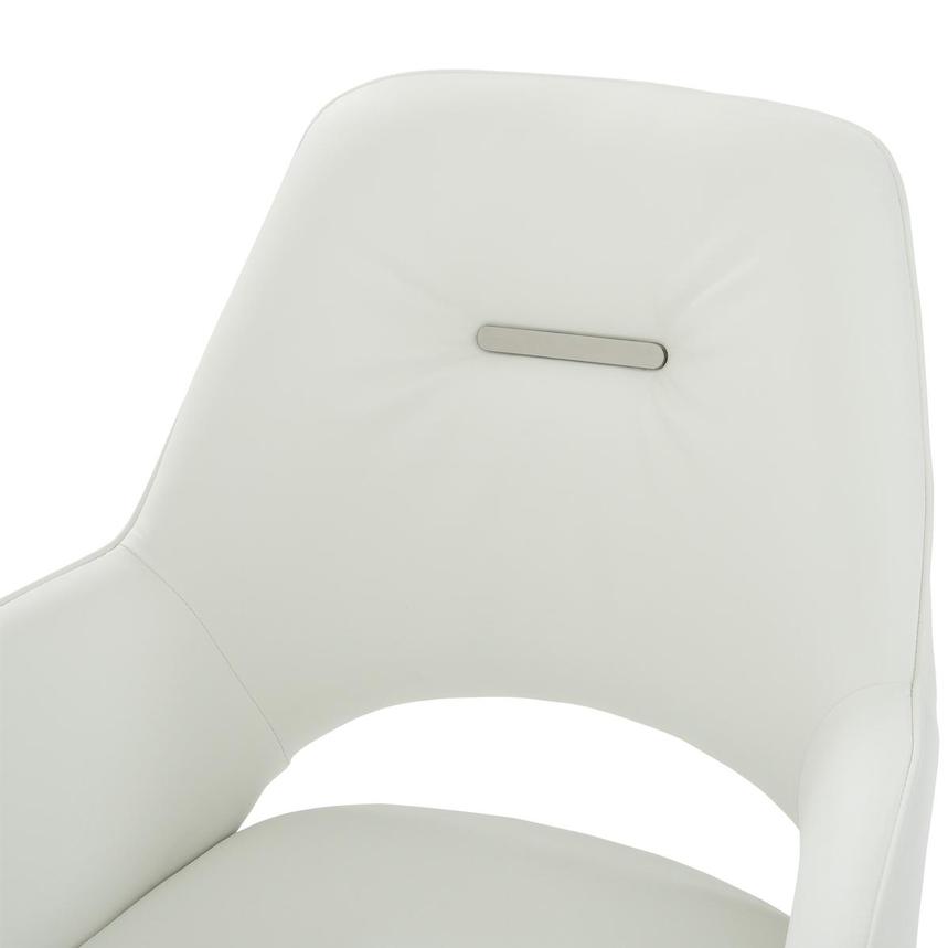 Finley White Swivel Side Chair  alternate image, 5 of 6 images.