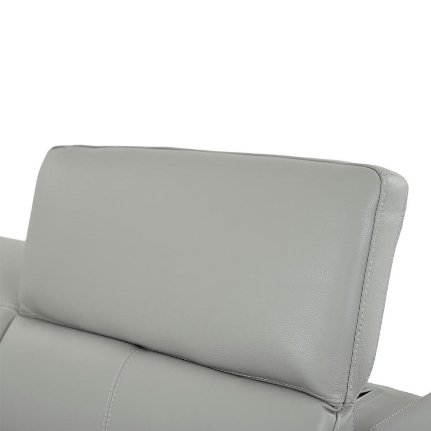 Davis 2.0 Silver Leather Power Reclining Sofa  alternate image, 6 of 10 images.
