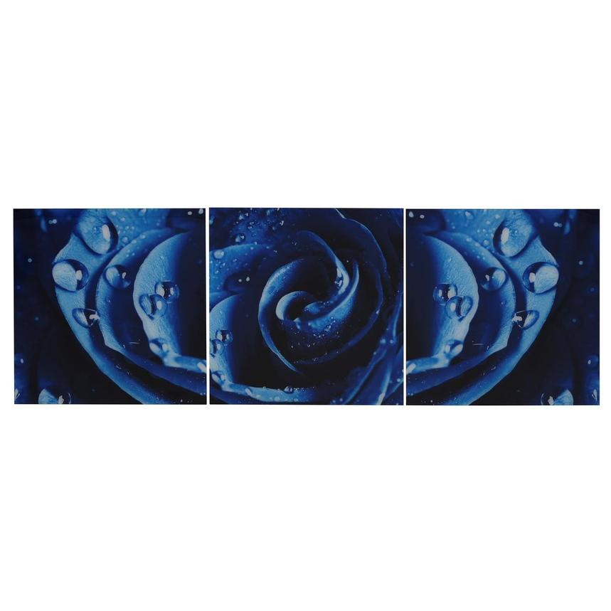 Rosa Set Of 3 Acrylic Wall Art El Dorado Furniture