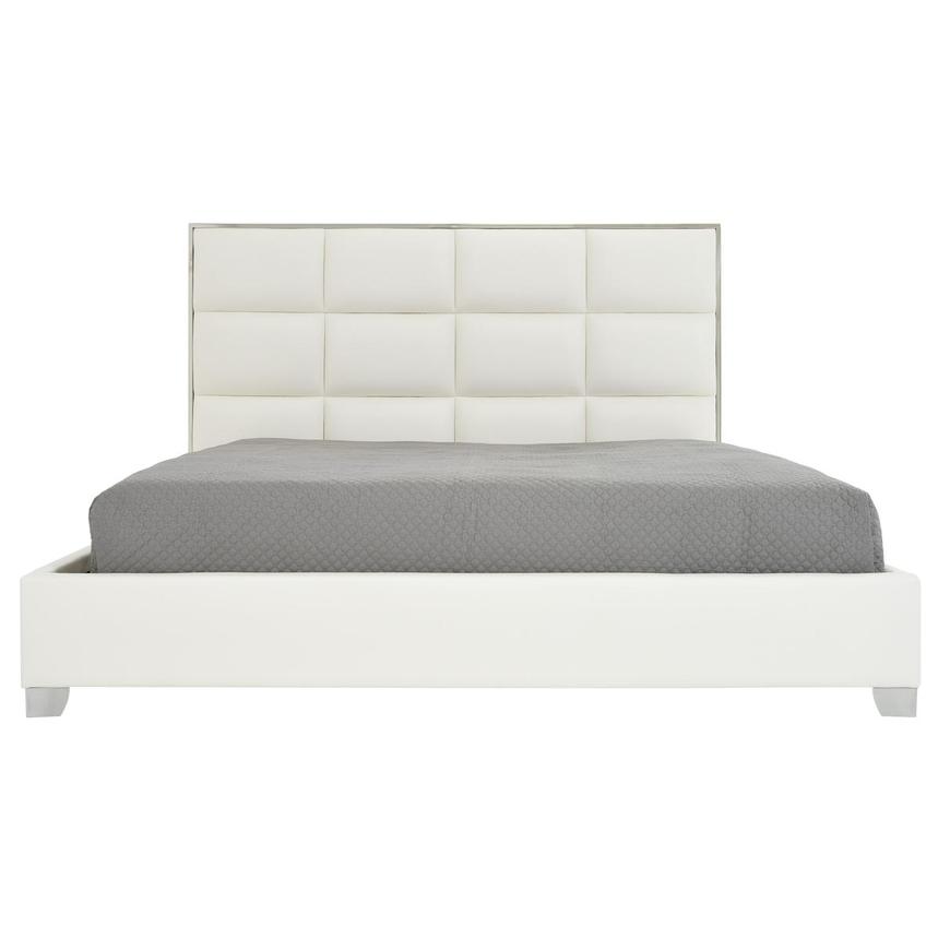 Chance White Queen Platform Bed  alternate image, 2 of 5 images.