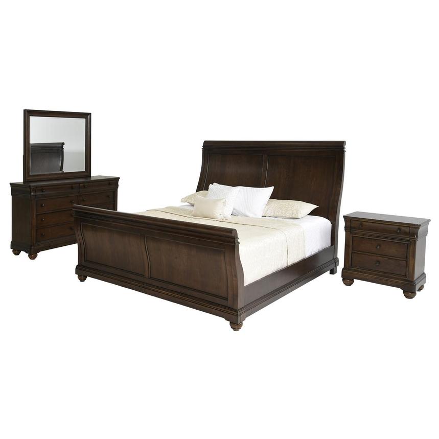 Warwick 4 Piece Queen Bedroom Set El Dorado Furniture