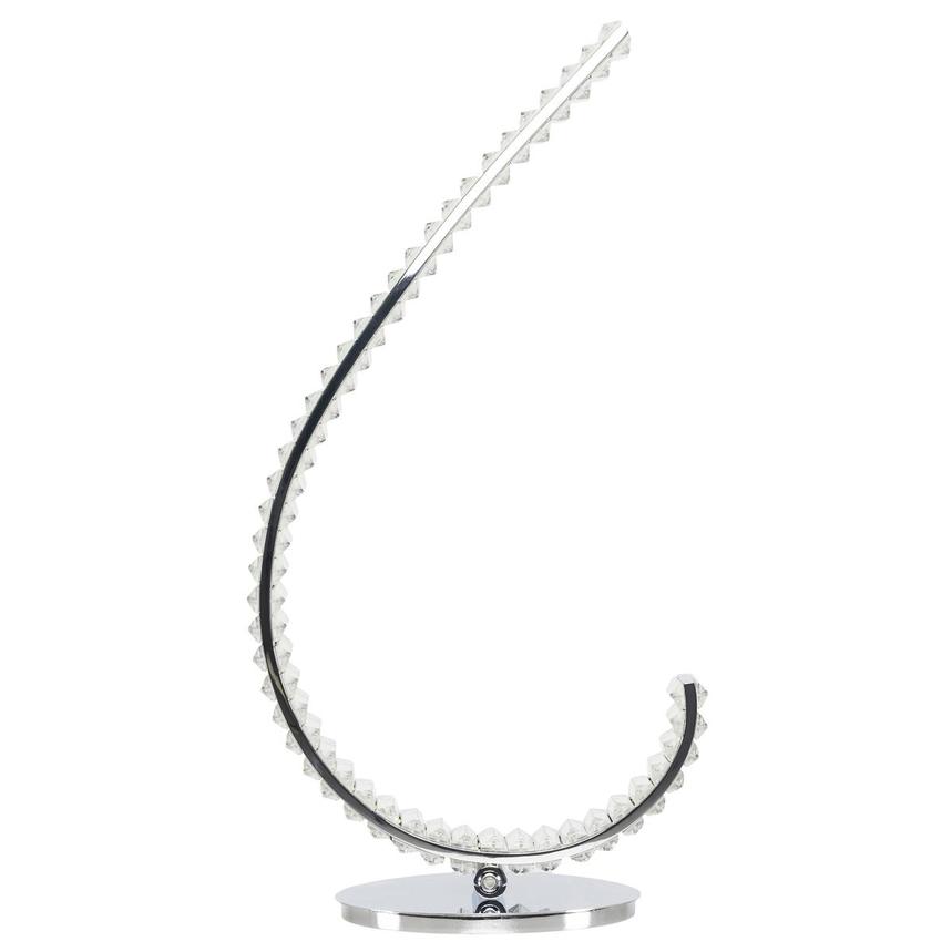 Curve Silver Right Table Lamp El Dorado Furniture