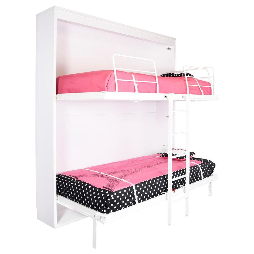 Maximus Twin Over Murphy Bunk Bed W Mattress El Dorado Maximus Twin Over Murphy Bunk Bed