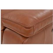 Gian Marco Tan Leather Power Reclining Sectional with 6PCS/2PWR  alternate image, 6 of 8 images.