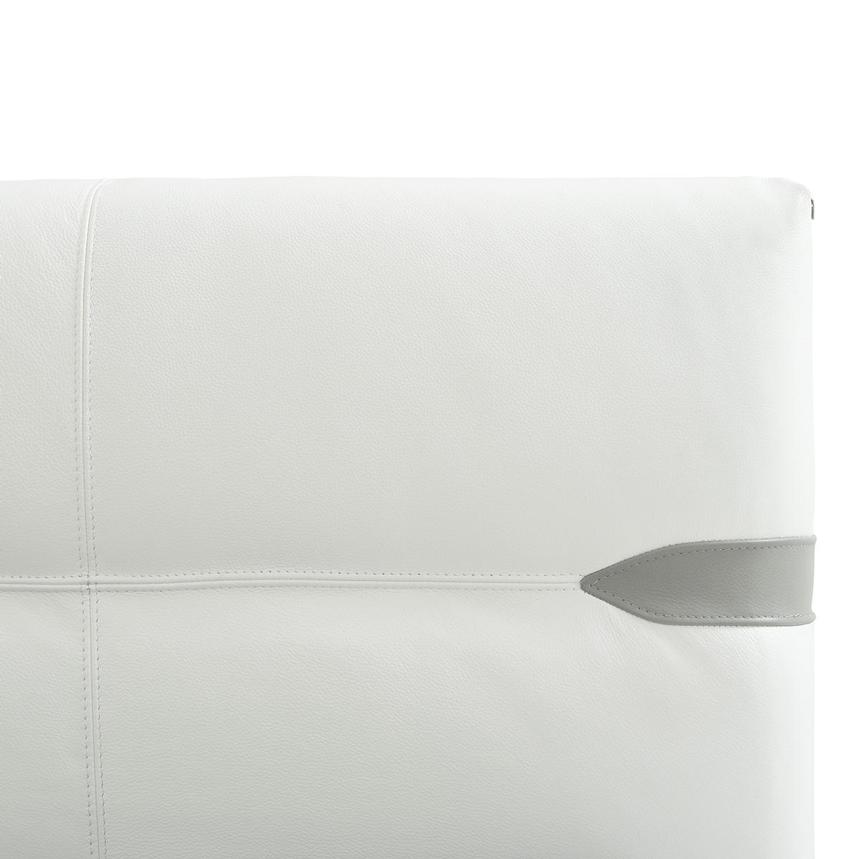 Phoenix White King Leather Bed  alternate image, 7 of 8 images.
