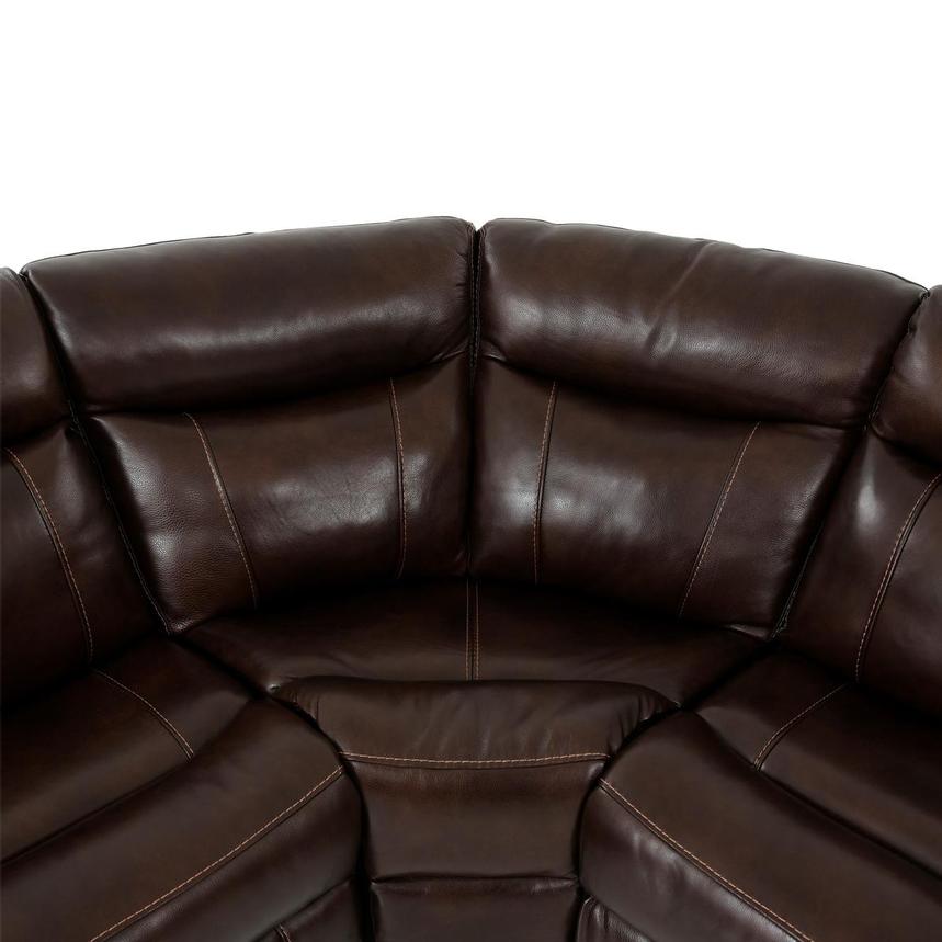 Billy Joe Leather Power Reclining Sectional with 6PCS/2PWR  alternate image, 7 of 11 images.