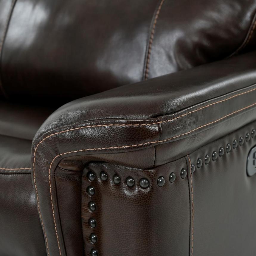 Billy Joe Leather Power Reclining Sectional with 4PCS/2PWR  alternate image, 8 of 9 images.