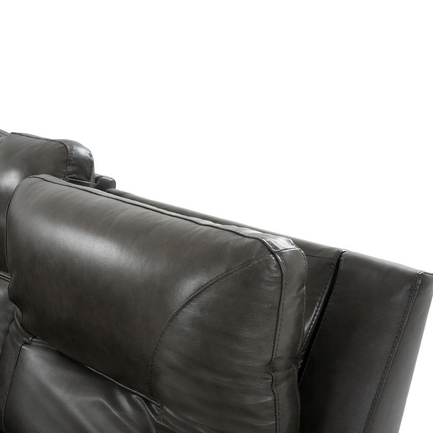 London Leather Power Reclining Sectional with 7PCS/3PWR  alternate image, 5 of 11 images.