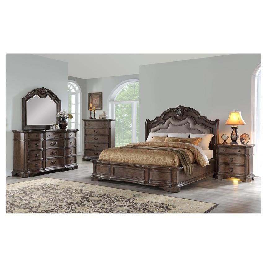 Tulsa Queen Panel Bed El Dorado Furniture