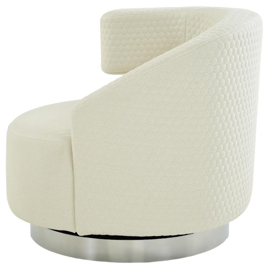 Okru II Cream Swivel Chair  alternate image, 4 of 9 images.