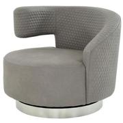 Okru II Light Gray Accent Chair  alternate image, 2 of 8 images.