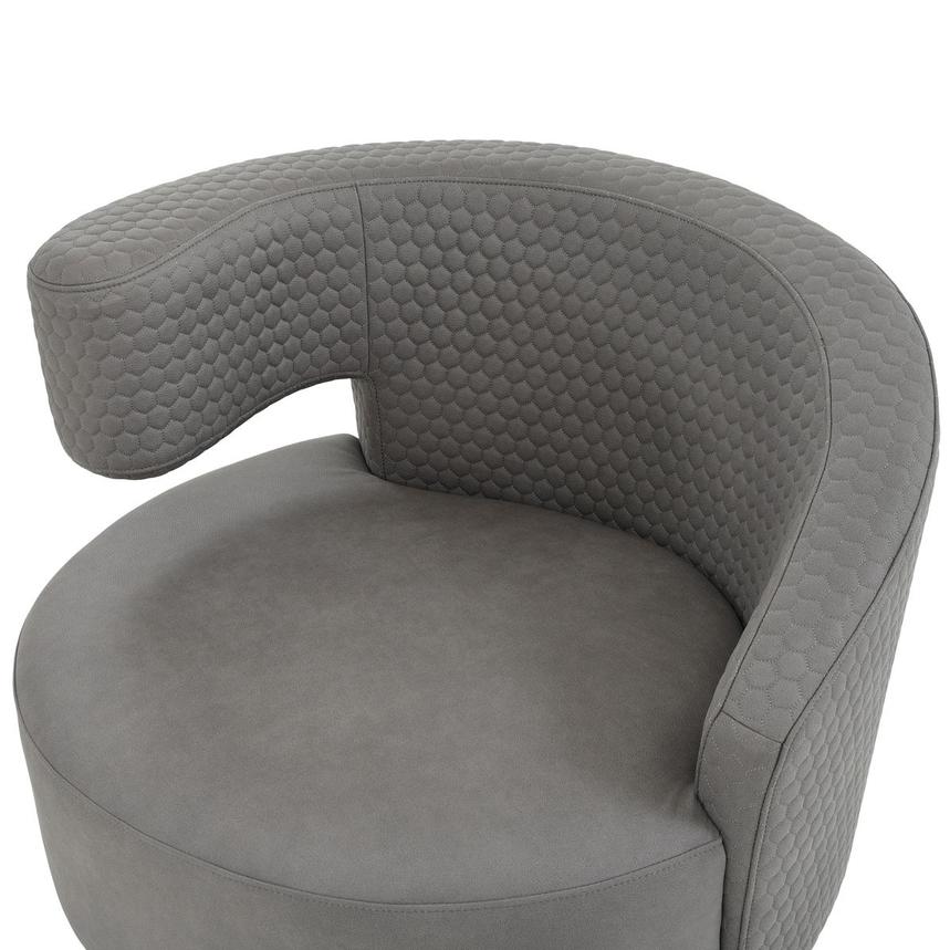 Okru II Light Gray Accent Chair alternate image, 5 of 8 images.