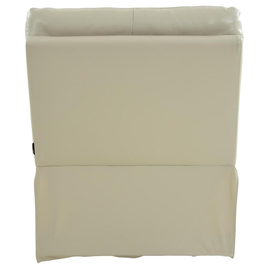 Benz Cream Armless Power Recliner  alternate image, 4 of 5 images.