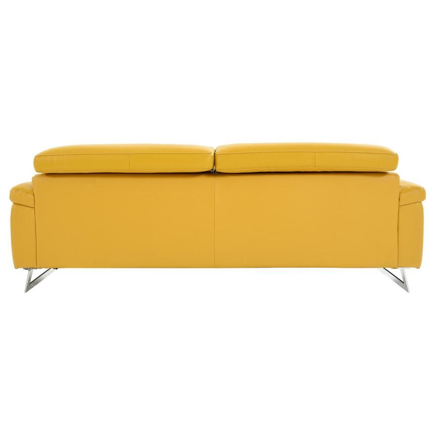 Yellow leather recliner sofa sale