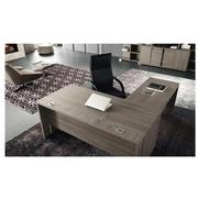 Tivo Gray Medium L-Shaped Desk  alternate image, 2 of 6 images.