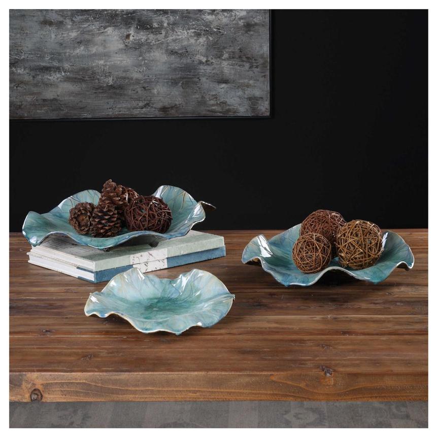 Abella Blue Set of 3 Bowls  alternate image, 2 of 5 images.