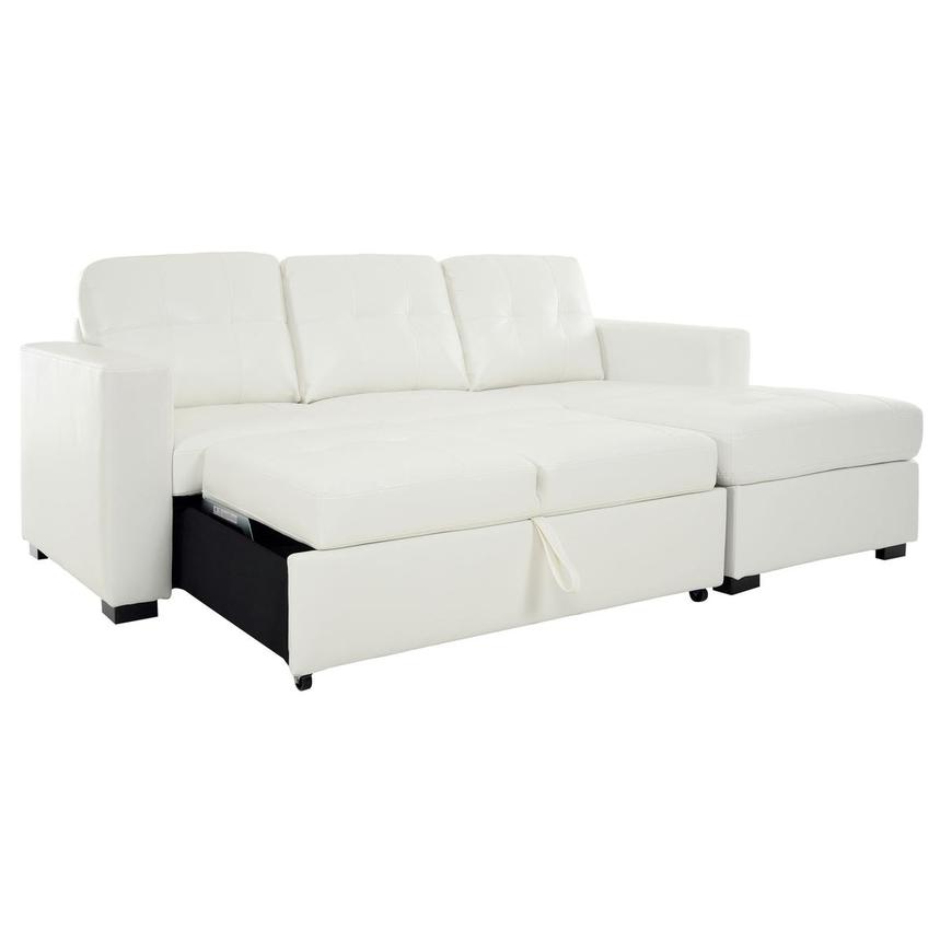 Zander White II Sleeper w/Right Chaise  alternate image, 2 of 14 images.