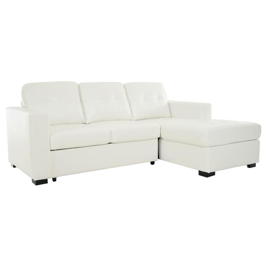 Zander White II Sleeper w/Right Chaise main image, 1 of 14 images.