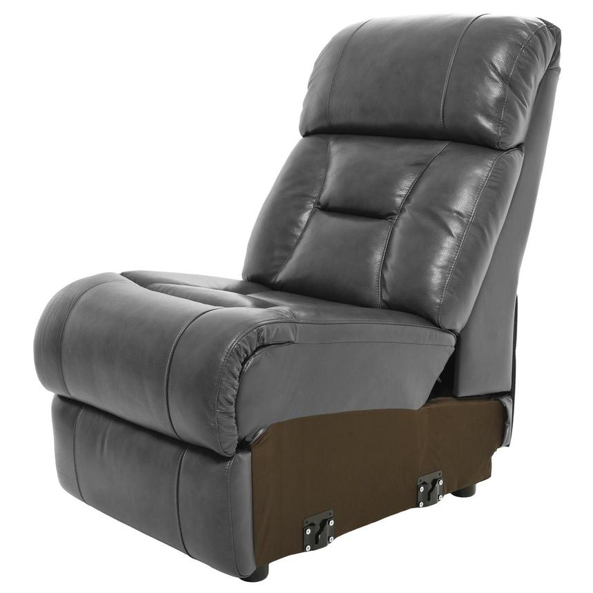 Gio Gray Armless Chair  alternate image, 2 of 5 images.