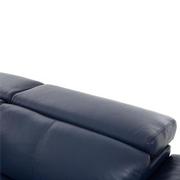 Charlie Blue Home Theater Leather Seating with 5PCS/2PWR  alternate image, 8 of 13 images.