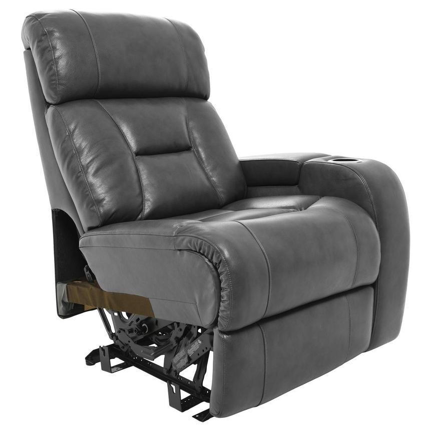 Gio Gray Right Power Recliner  alternate image, 2 of 5 images.