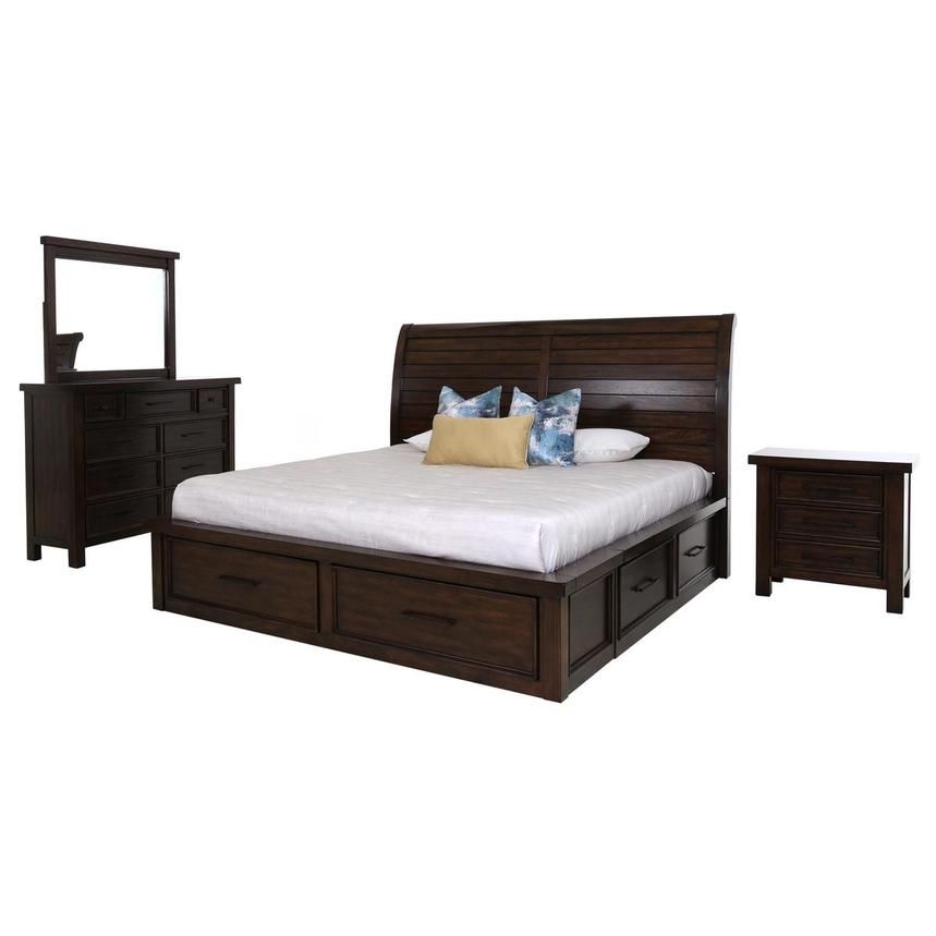 Bobs furniture deals full size bed