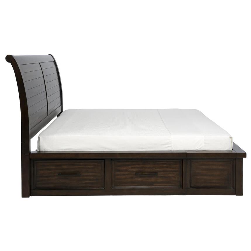 Justin Brown King Storage Bed  alternate image, 5 of 9 images.