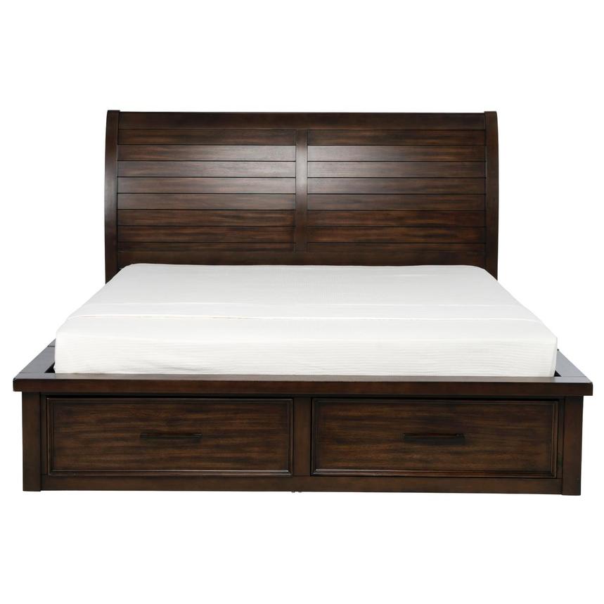 Justin Brown King Storage Bed  alternate image, 5 of 10 images.