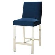 Wellington II Blue Counter Stool  main image, 1 of 8 images.
