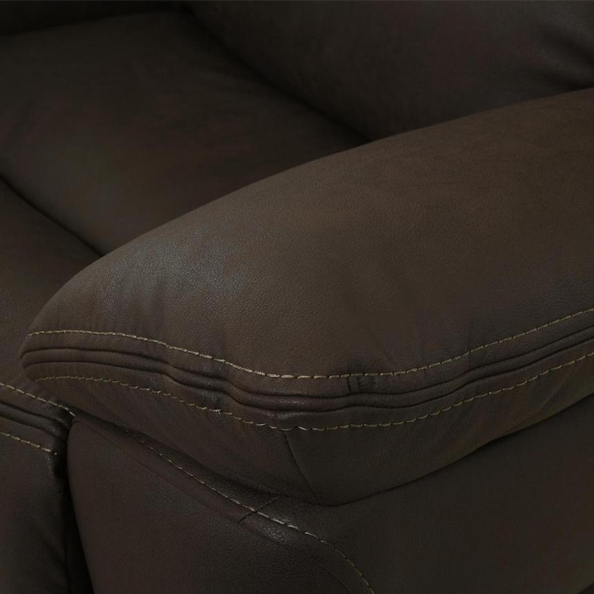 Dan Brown Power Reclining Sofa w/Console  alternate image, 10 of 15 images.