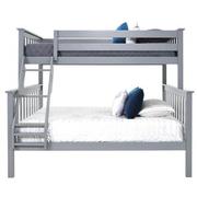 Ayden Gray Twin Over Full Bunk Bed  main image, 1 of 6 images.