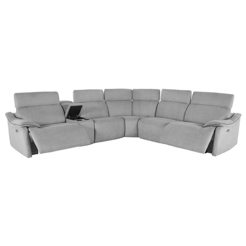 Dallas Power Reclining Sectional with 6PCS/2PWR  alternate image, 2 of 6 images.
